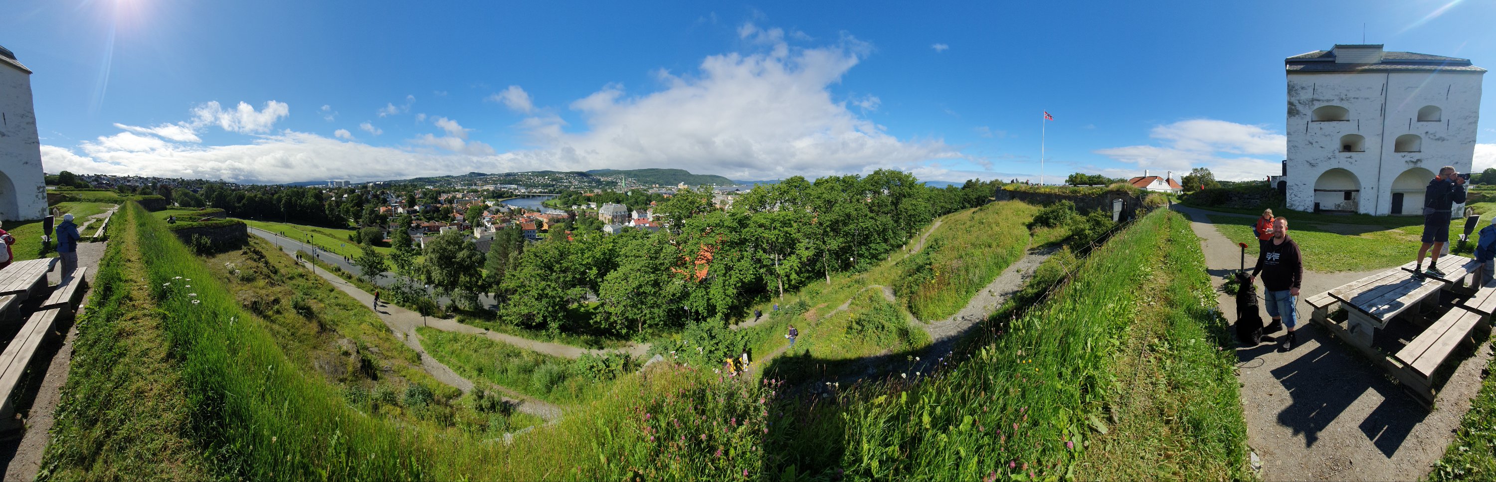 Panorama of Trondheim