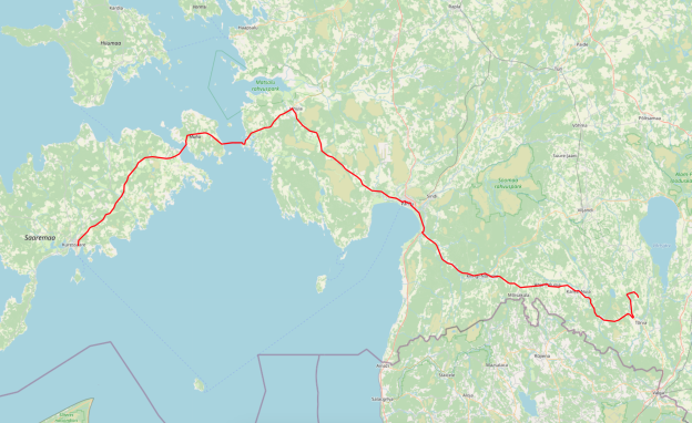 Riidaja - PÃ¤rnu - Kuressaare